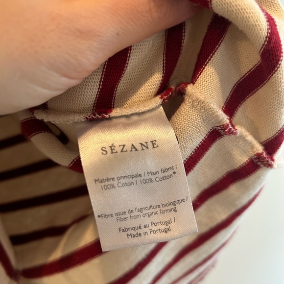 Sezane Gatsby Mariniere (Red/Ecru) - Picture 7 of 7